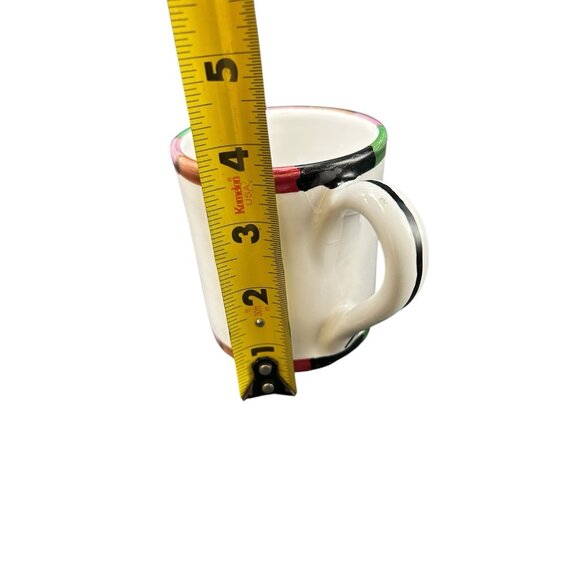 Circo Deruta Italy B Goldsmith Design Coffee Mug Tea Cup 3.75" Italian - Picture 6 of 7